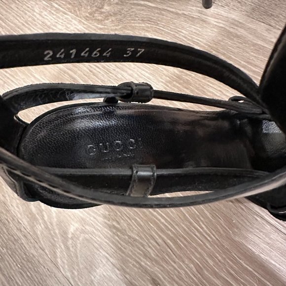 Gucci Daryl Leather and Suede Platforms Size 37 - Picture 11 of 14